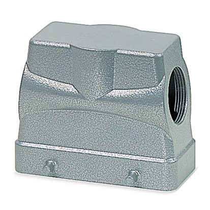 Pos-E-Kon SH016MV B Series Double Post Hood With Gasket, Side 1 x 3/4 in NPT Entry, Standard Mount, Die Cast Aluminum